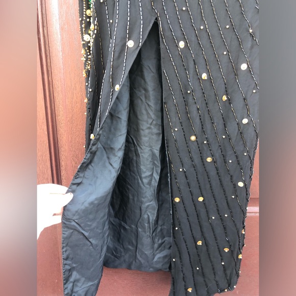 Vintage 1980s Beaded “Alyce Designs” Prom / Formal Dress - Picture 7 of 17